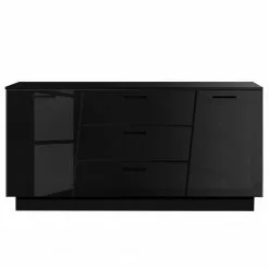 Fredriks Sideboard Reedley - Hochglanz Schwarz -Buromobel Verkaufe 1000340455 220322 030 DETAILS P000000001000340455