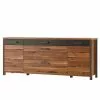 Red Living Sideboard Belchatow I - Eiche Dekor / Anthrazit -Buromobel Verkaufe 1000341640 220323 010 IMAGE P000000001000341640