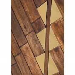 Red Living Sideboard Nook - Mango massiv / Metall - Mango / Gold -Buromobel Verkaufe 1000341969 220517 034 DETAILS P000000001000341969