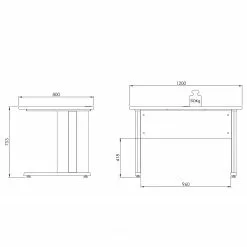 Maja Möbel Schreibtisch Homebase - Platingrau -Buromobel Verkaufe 1000342044 220325 500 SKETCH DETAILS P000000001000342044 sketch