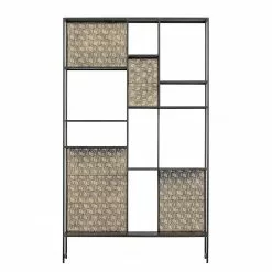 Red Living Regal Quito - Metall - Antik Messing / Schwarz -Buromobel Verkaufe 1000342095 220401 030 DETAILS P000000001000342095