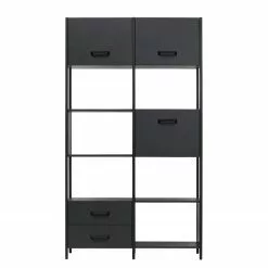 Red Living Regal Sarhua - Kiefer massiv / Metall - Kiefer Schwarz / Schwarz 12 Red Living Regal Sarhua - Kiefer massiv / Metall - Kiefer Schwarz / Schwarz -Buromobel Verkaufe 1000342107 220407 040 DETAILS P000000001000342107