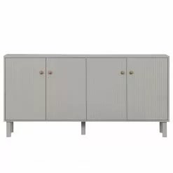 Ridgevalley Sideboard Rimas - Pinie massiv - Hellgrau -Buromobel Verkaufe 1000342118 220401 050 DETAILS P000000001000342118