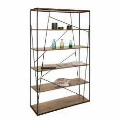 Tom Tailor Regal Piketon II - Mango massiv / Aluminium - Mango / Schwarz -Buromobel Verkaufe 1000342413 220325 040 DETAILS P000000001000342413