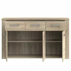 Loftscape Sideboard Parksville - Eiche Sonoma Dekor -Buromobel Verkaufe 1000342467 220404 032 DETAILS P000000001000342467