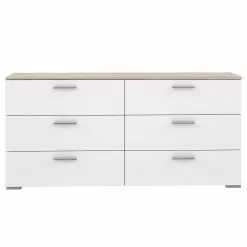 Loftscape Sideboard Perryton - Weiß / Eiche Sonoma Dekor -Buromobel Verkaufe 1000342469 220404 030 DETAILS P000000001000342469