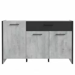 Loftscape Sideboard Sahil - Eiche Sorrento Grau Dekor / Schwarz 16 Loftscape Sideboard Sahil - Eiche Sorrento Grau Dekor / Schwarz -Buromobel Verkaufe 1000342503 220331 030 DETAILS P000000001000342503