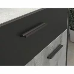 Loftscape Sideboard Sahil - Eiche Sorrento Grau Dekor / Schwarz 19 Loftscape Sideboard Sahil - Eiche Sorrento Grau Dekor / Schwarz -Buromobel Verkaufe 1000342503 220413 045 DETAILS P000000001000342503