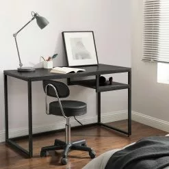 Fredriks Schreibtisch Penai - Eiche Schwarz Dekor / Schwarz -Buromobel Verkaufe 1000342983 220407 021 MOOD DETAILS P000000001000342983 mood