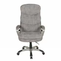 Duo Collection Chefsessel Frederik - Microfaser / Nylon - Grau / Schwarz