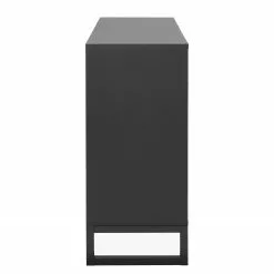 Loftscape Sideboard Mid West I - Bambus Dekor / Anthrazit -Buromobel Verkaufe 1000344591 220407 034 DETAILS P000000001000344591