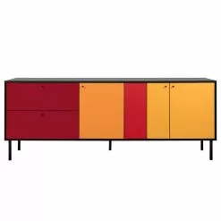 Loftscape TV-Lowboard Modern Art - Mehrfarbig -Buromobel Verkaufe 1000344592 220407 030 DETAILS P000000001000344592