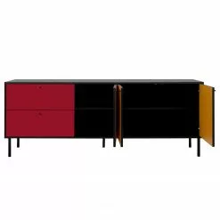 Loftscape TV-Lowboard Modern Art - Mehrfarbig -Buromobel Verkaufe 1000344592 220407 032 DETAILS P000000001000344592