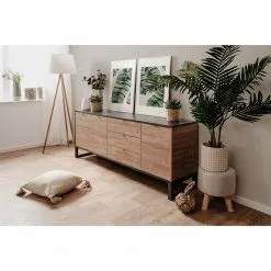 Loftscape Sideboard Mid West II - Bambus Dekor / Anthrazit -Buromobel Verkaufe 1000344600 220407 021 MOOD DETAILS P000000001000344600 mood