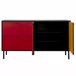 Loftscape Sideboard Modern Art - Mehrfarbig -Buromobel Verkaufe 1000344601 220407 031 DETAILS P000000001000344601