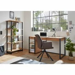 Ars manufacti Schreibtisch Robby - Eiche massiv / Metall - Eiche / Schwarz -Buromobel Verkaufe 1000346336 220826 021 MOOD DETAILS P000000001000346336 mood