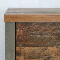 Loftscape Sideboard Ravenswood I - Altholz Dekor / Anthrazit -Buromobel Verkaufe 1000348110 220603 040 DETAILS P000000001000348110