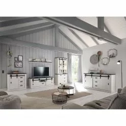 Ridgevalley Sideboard Shutter I - Pinie Weiß Dekor -Buromobel Verkaufe 1000348674 220505 021 MOOD DETAILS P000000001000348674 mood