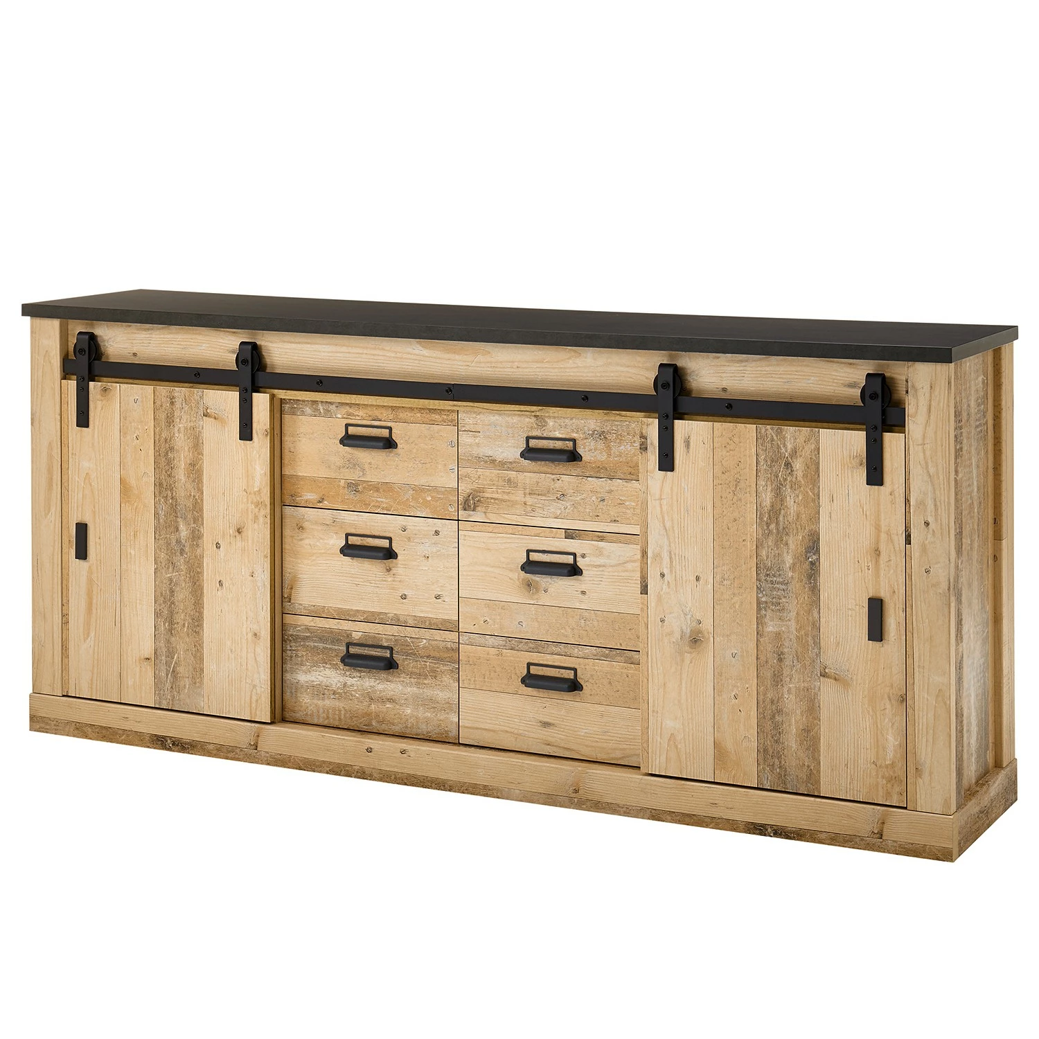 Ridgevalley Sideboard Shutter II - Eiche Dekor 3 Ridgevalley Sideboard Shutter II - Eiche Dekor