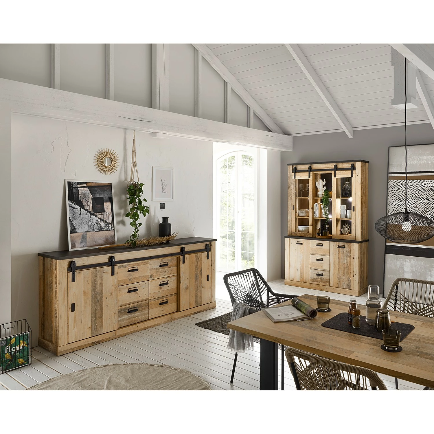 Ridgevalley Sideboard Shutter II - Eiche Dekor 5 Ridgevalley Sideboard Shutter II - Eiche Dekor – Bild 3