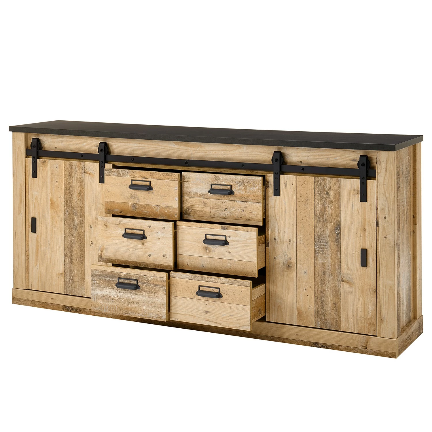 Ridgevalley Sideboard Shutter II - Eiche Dekor 7 Ridgevalley Sideboard Shutter II - Eiche Dekor – Bild 5