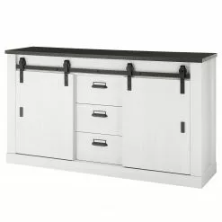 Ridgevalley Büro-Set Shutter V (4-teilig) - Pinie Weiß Dekor -Buromobel Verkaufe 1000348751 220505 030 DETAILS P000000001000348751