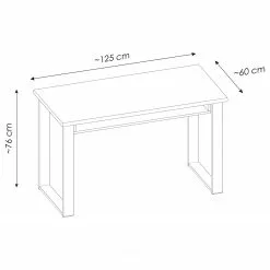 Ridgevalley Büro-Set Shutter II (2-teilig) - Pinie Weiß Dekor -Buromobel Verkaufe 1000348754 220505 500 SKETCH DETAILS P000000001000348754 sketch