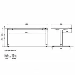 Germania Büroset GW-Lissabon XII (6-teilig) - Breite: 160 cm -Buromobel Verkaufe 1000353373 220520 500 SKETCH DETAILS P000000001000353373 sketch