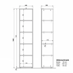 Germania Büroset GW-Lissabon XII (6-teilig) - Breite: 160 cm -Buromobel Verkaufe 1000353373 220520 505 SKETCH DETAILS P000000001000353373 sketch