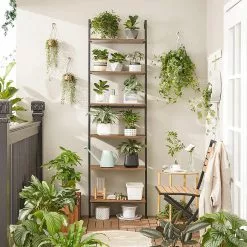 Red Living Leiterregal Crosshill III - Braun / Schwarz -Buromobel Verkaufe 1000353408 220601 021 MOOD DETAILS P000000001000353408 mood