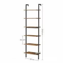 Red Living Leiterregal Crosshill III - Braun / Schwarz -Buromobel Verkaufe 1000353408 220601 500 SKETCH DETAILS P000000001000353408 sketch