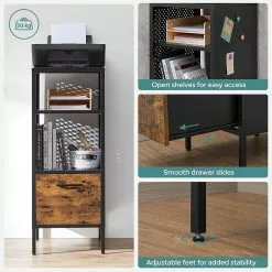 Red Living Regal Mocksville - Braun / Schwarz -Buromobel Verkaufe 1000353473 220601 033 DETAILS P000000001000353473