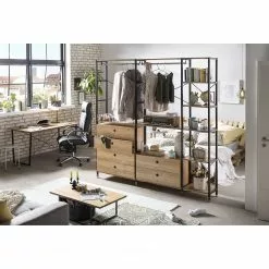 Red Living Regal Ruoms I - Akazie Dekor / Schwarz -Buromobel Verkaufe 1000355289 220603 020 MOOD DETAILS P000000001000355289 mood