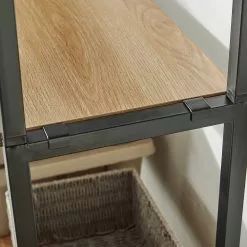 Red Living Regal Ruoms II - Akazie Dekor / Schwarz 18 Red Living Regal Ruoms II - Akazie Dekor / Schwarz -Buromobel Verkaufe 1000355290 220603 034 DETAILS P000000001000355290