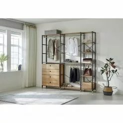 Red Living Regal Ruoms V - Akazie Dekor / Schwarz -Buromobel Verkaufe 1000355291 220603 020 MOOD DETAILS P000000001000355291 mood