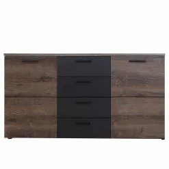 Loftscape Sideboard Uvero - Eiche Schwarz Dekor / Eiche Havanna Dekor -Buromobel Verkaufe 1000356700 220603 030 DETAILS P000000001000356700