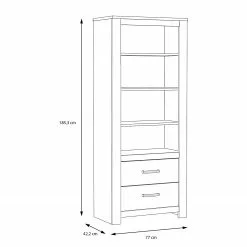 Loftscape Regal Verolme - Eiche Dekor -Buromobel Verkaufe 1000356719 220603 500 SKETCH DETAILS P000000001000356719 sketch