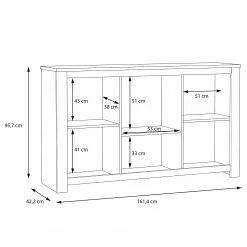 Loftscape Sideboard Verolme I - Eiche Dekor -Buromobel Verkaufe 1000356722 220603 501 SKETCH DETAILS P000000001000356722 sketch