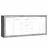 Loftscape Sideboard Solidus Par - Weiß / Beton Dekor 2 Loftscape Sideboard Solidus Par - Weiß / Beton Dekor -Buromobel Verkaufe 1000356727 220603 010 IMAGE P000000001000356727