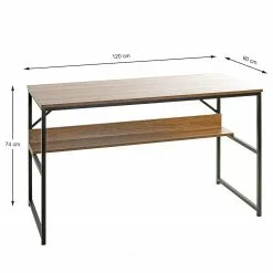 Red Living Schreibtisch Eibar II - Metall - Eiche Dekor / Schwarz 13 Red Living Schreibtisch Eibar II - Metall - Eiche Dekor / Schwarz -Buromobel Verkaufe 1000356852 220609 500 SKETCH DETAILS P000000001000356852 sketch