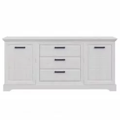 Ridgevalley Sideboard New Dessa I - Kiefer Weiß Dekor -Buromobel Verkaufe 1000357993 220616 040 DETAILS P000000001000357993