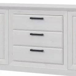 Ridgevalley Sideboard New Dessa I - Kiefer Weiß Dekor -Buromobel Verkaufe 1000357993 220616 061 DETAILS P000000001000357993