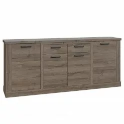 Loftscape Sideboard Temuco - Eiche Dunkel Dekor