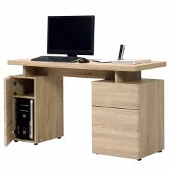 Jahnke Schreibtisch Cuuba Libre 140 - Eiche Sägerau Dekor