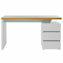 Jahnke Schreibtisch CU-LIBRE C 240 - Eiche Dekor / Weiß -Buromobel Verkaufe 1000358894 220615 040 DETAILS P000000001000358894