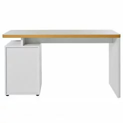 Jahnke Schreibtisch CU-LIBRE C 240 - Eiche Dekor / Weiß -Buromobel Verkaufe 1000358894 220615 060 DETAILS P000000001000358894