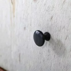 Red Living Sideboard Vallentuna - Mango massiv / Metall - Mango / Schwarz -Buromobel Verkaufe 1000359913 220621 065 DETAILS P000000001000359913