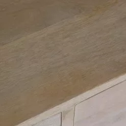 Ridgevalley Sideboard Lumby I - Mango massiv - Mango Hell / Grau -Buromobel Verkaufe 1000359920 220621 060 DETAILS P000000001000359920