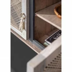 Ridgevalley Sideboard Lumby II - Mango massiv - Mango Hell / Grau -Buromobel Verkaufe 1000359923 220621 024 MOOD DETAILS P000000001000359923 mood