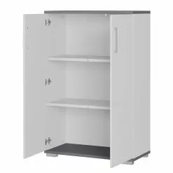 Germania Büroset GW-Profi 2.0 I (4-teilig) - Höhenverstellbar - Hellgrau -Buromobel Verkaufe 1000360356 220622 031 DETAILS P000000001000360356